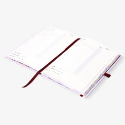 Agenda personale A5 lilla senza date