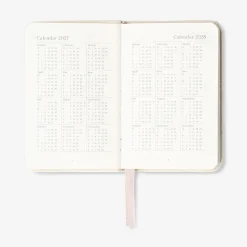 Agenda settimanale con copertina in tessuto 2027 - In inglese