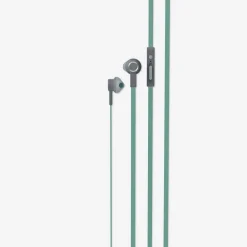 Auricolari verdi con jack e microfono