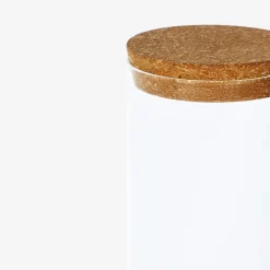 Barattolo di vetro con coperchio in sughero - 750 ml