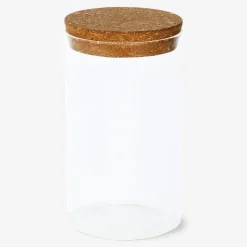 Barattolo di vetro con coperchio in sughero - 750 ml