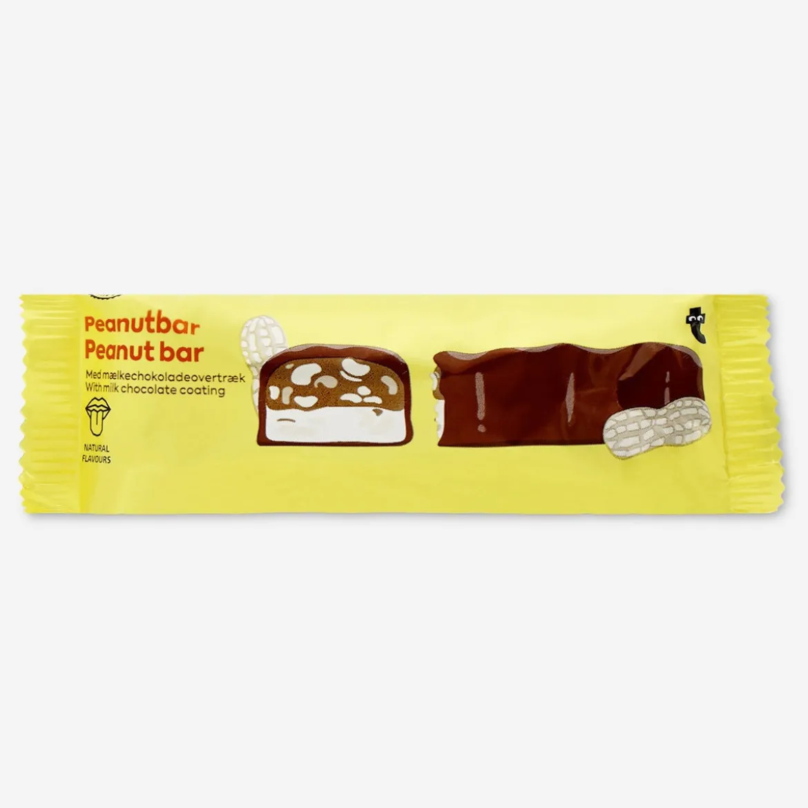 Barrette di cioccolato alle arachidi