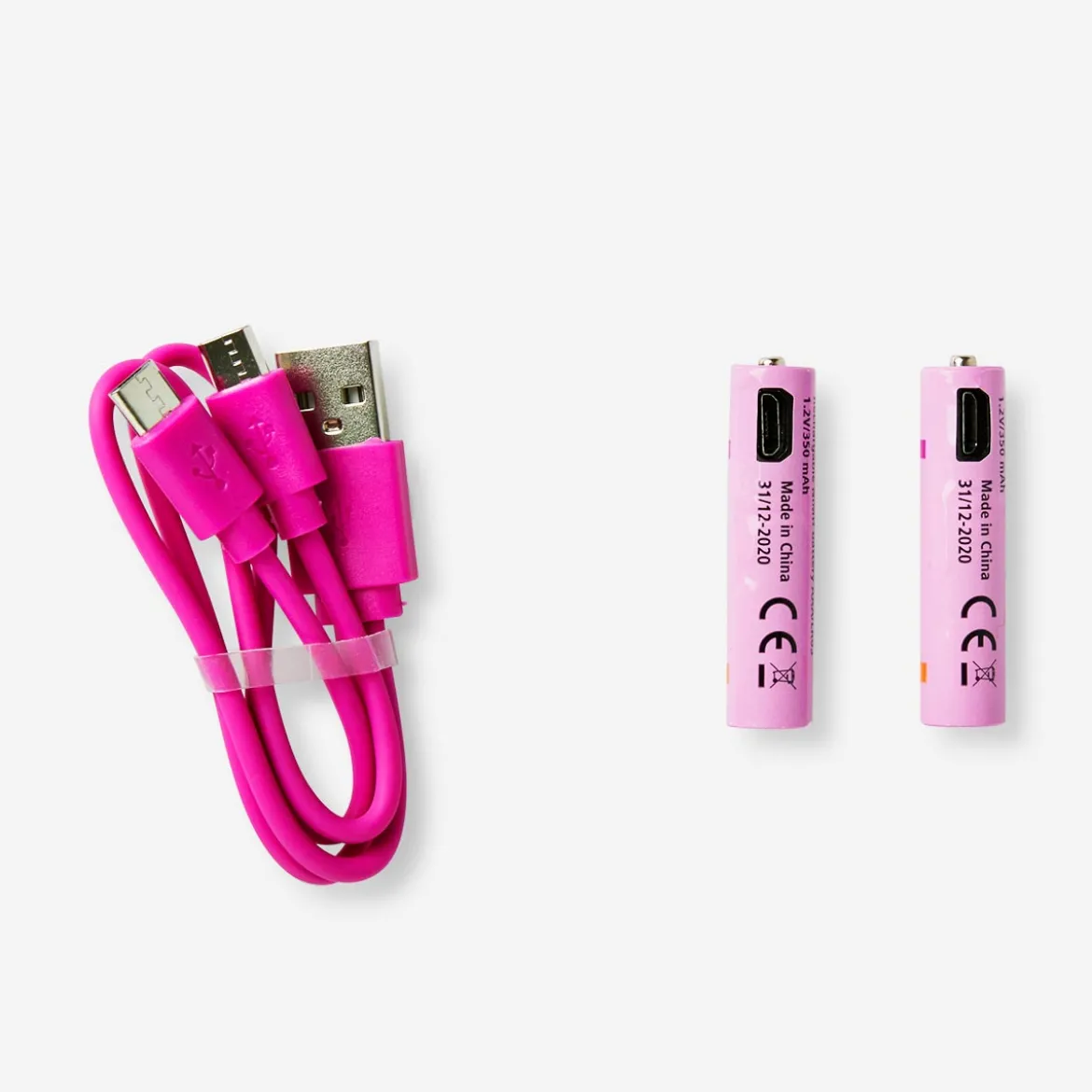 Batterie ricaricabili USB - AAA