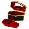 Beauty case a forma di bara con divisorio