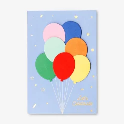 Biglietto d'auguri - Palloncini