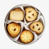 Biscotti al burro in scatola di latta