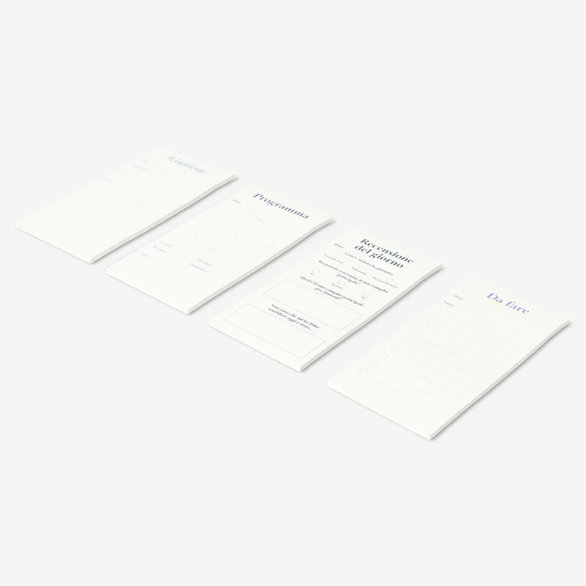 Blocchi di carta adesivi - Spagnolo