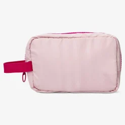 Borsa cosmetica rosa con tracolla