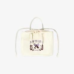 Borsa shopper con fiocco