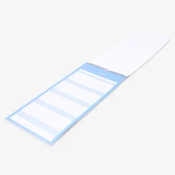 Calendario mensile blu da parete 2027
