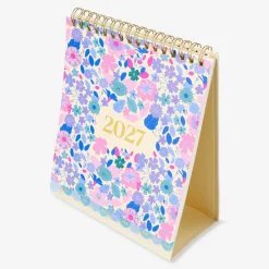 Calendario mensile floreale da tavolo 2027