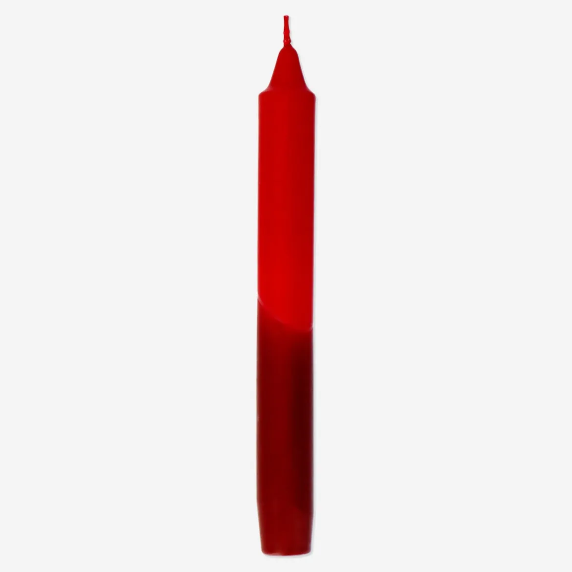 Candele rosse per la cena - 4 pz