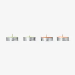 Candele tealight 3 colori - 18 pz
