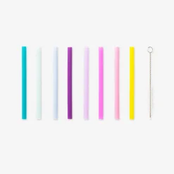 Cannucce riutilizzabili per cocktail - 8 pz