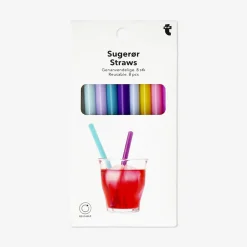 Cannucce riutilizzabili per cocktail - 8 pz