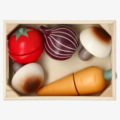 Cassetta delle verdure in legno
