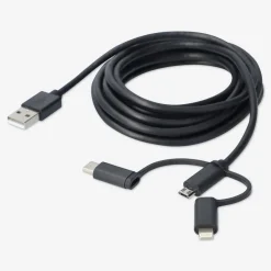 Cavo di ricarica. Per USB-C, Micro USB e lightning