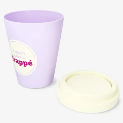 Cestino a spinta a forma di tazza di caffè