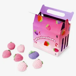 Cestino di marshmallow - gusto Lampone, Fragole e More