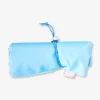Cintura porta cosmetici blu con 5 pennelli makeup