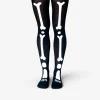 Collant da costume a scheletro per adulti - Taglia unica