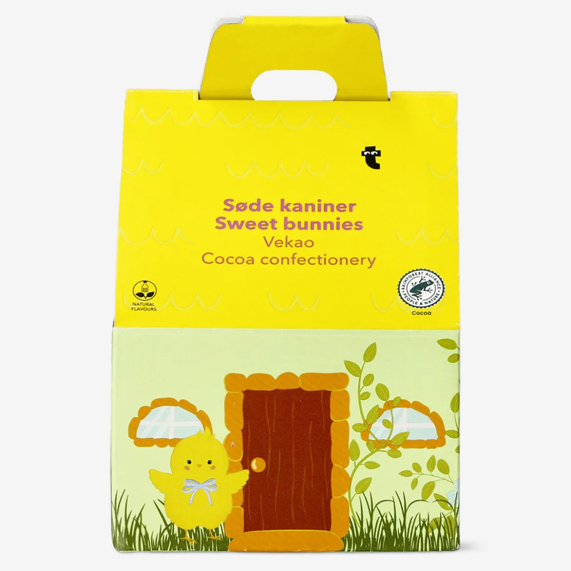 Coniglietti di cacao in casetta
