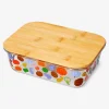 Contenitore per alimenti in vetro con zucche - 22 cm