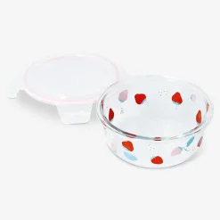 Contenitore rotondo per alimenti con stampa di bacche - 16 cm