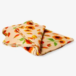 Coperta in pile con stampa autunnale - 180x130 cm