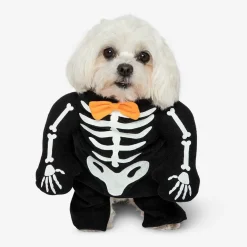 Costume da animale domestico - Scheletro fosforescente