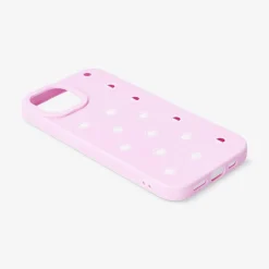 Cover personalizzabile rosa - Adatta all'iPhone 15