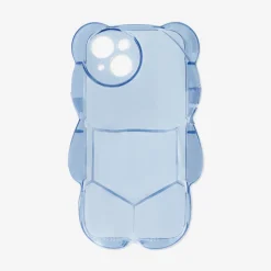 Cover per telefono con orsetto blu - Adatta all'iPhone 15