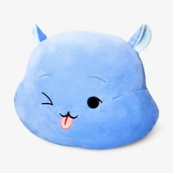 Cuscino ippopotamo blu