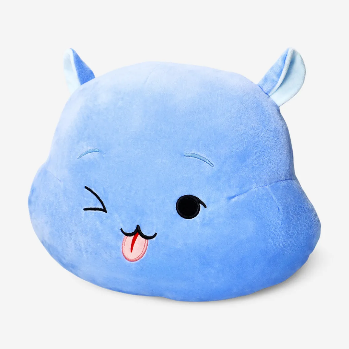 Cuscino ippopotamo blu