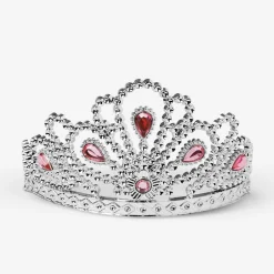 Diadema in argento con pietre preziose - Per bambini