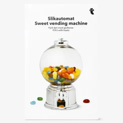 Distributore automatico di dolci d'argento