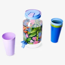 Distributore di bevande con bicchieri - 5 pz