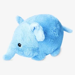 Elefante di peluche blu