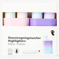 Evidenziatori sfumati - 4 pz