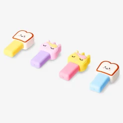 Evidenziatori unicorno e toast - 4 pz
