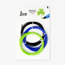 Filamenti per penna 3D - Nero, Blu, Verde