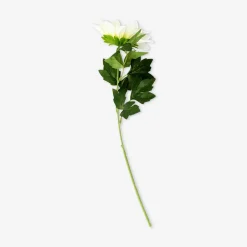 Fiore decorativo bianco - 40 cm