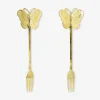 Forchettine da dessert con farfalla - 2 pz