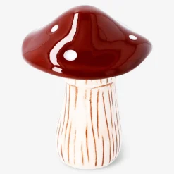 Fungo decorativo marrone - 10 cm