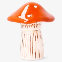 Fungo decorativo rosso - 8 cm