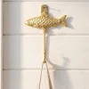 Gancio da parete pesce dorato