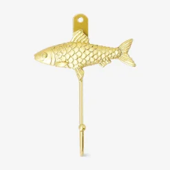 Gancio da parete pesce dorato