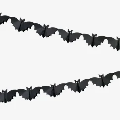 Ghirlanda di carta con pipistrelli - 300 cm