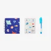 Kit di cancelleria nello zaino topo