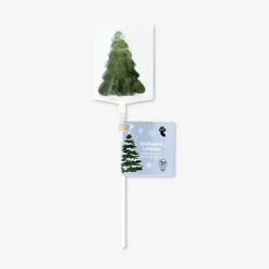 Lecca l'albero di Natale 3D su bastoncino